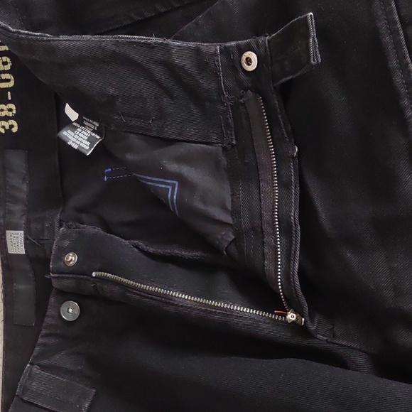 Le Jean De Marithe Francois Girbaud Size 34 Shuttle Tape Cargo Jeans - Picture 10 of 16